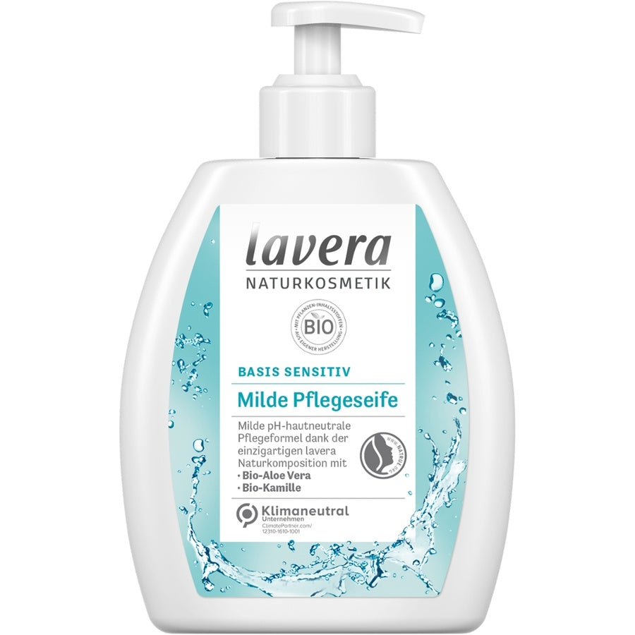 Lavera basis sensitiv milde Pflegeseife Bio 250ml