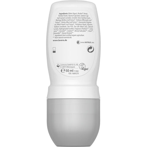 Lavera deodorant roll-on NATURAL &amp; INVISIBLE organic 50ml