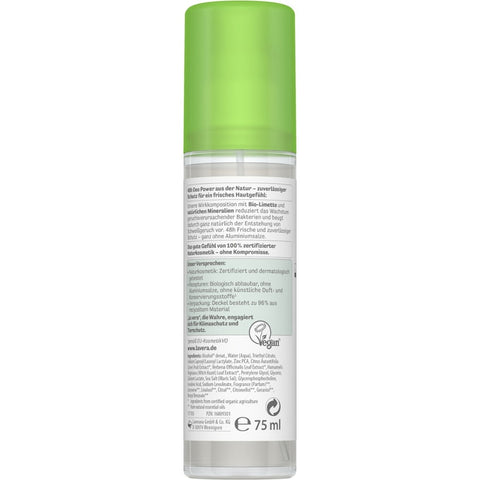 Lavera Deodorant Spray NATURAL &amp; REFRESH Organic 75ml