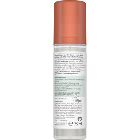 Lavera Deodorant Spray NATURAL &amp; STRONG Organic 75ml