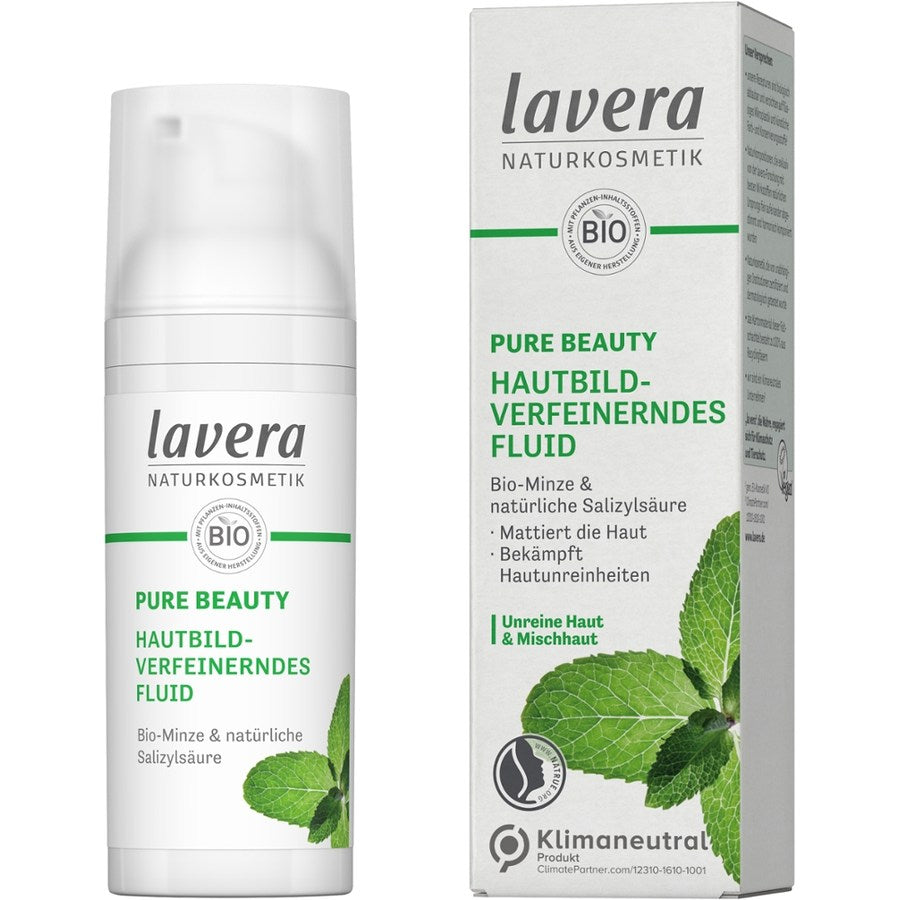 Lavera PURE BEAUTY Hautbildverfeinerndes Fluid Bio 50ml