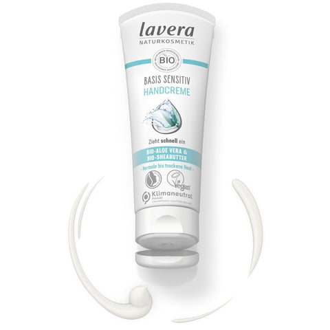 Lavera basis sensitive hand cream organic 75ml