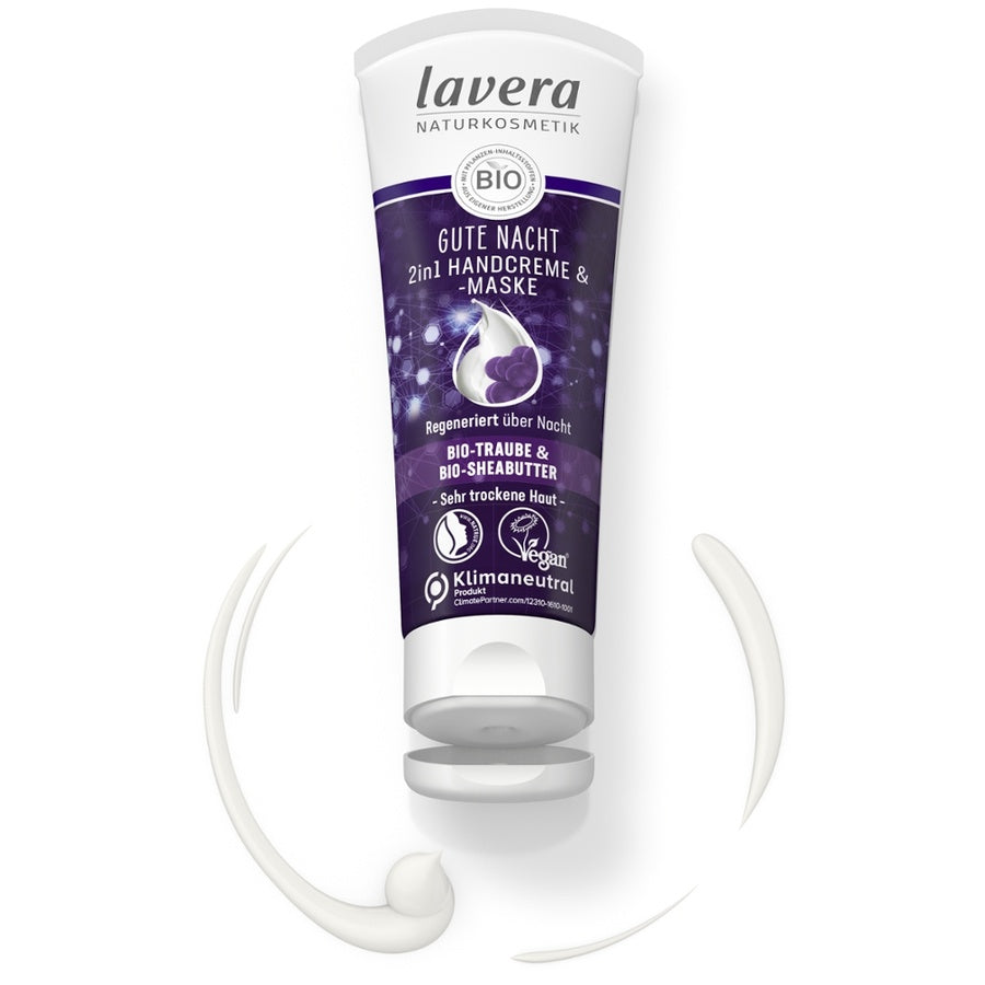 Lavera Gute Nacht 2in1 Handcreme & -maske