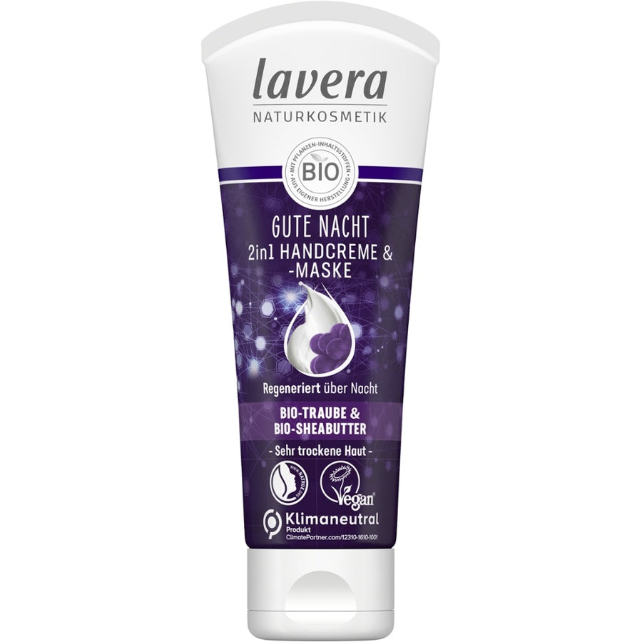 Lavera Gute Nacht 2in1 Handcreme & -maske