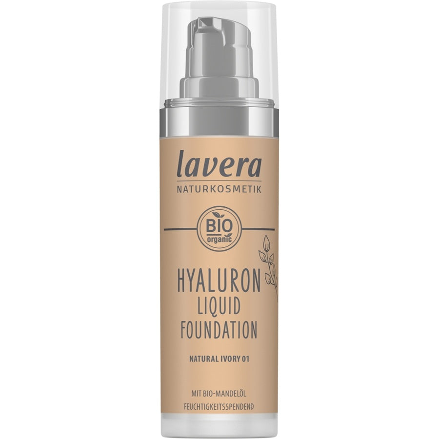 Lavera Hyaluron Liquid Foundation -Natural Ivory 01- Bio 30ml