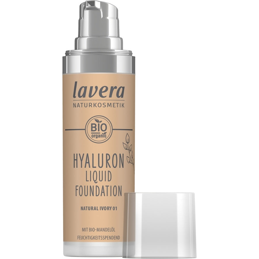 Lavera Hyaluron Liquid Foundation -Natural Ivory 01- Bio 30ml