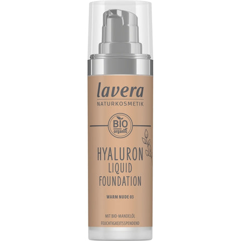 Lavera Hyaluron Liquid Foundation -Warm Nude 03- Bio 30ml