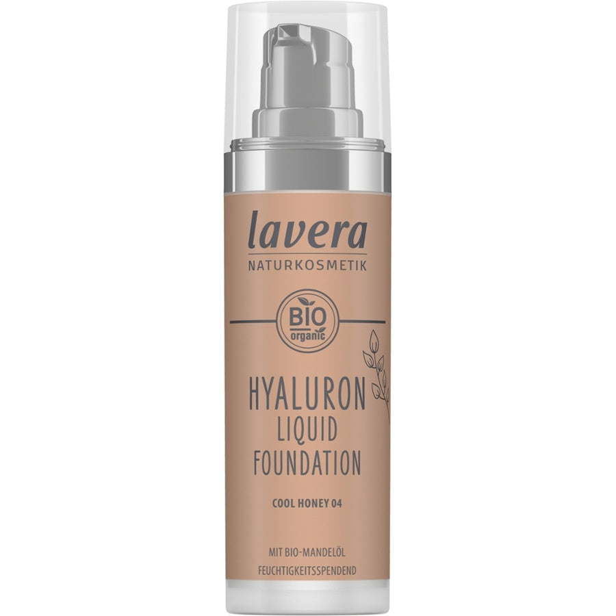 Lavera Hyaluron Liquid Foundation -Cool Honey 04- Bio 30ml