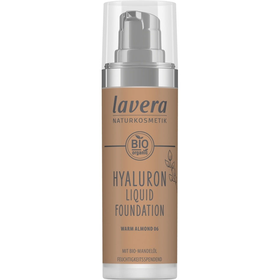 Lavera Hyaluron Liquid Foundation -Warm Almond 06- Bio 30ml