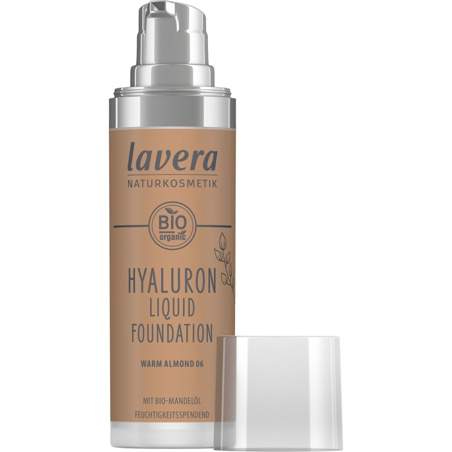 Lavera Hyaluron Liquid Foundation -Warm Almond 06- Bio 30ml