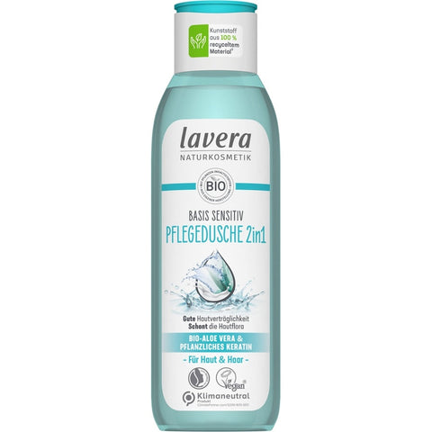 Lavera basis sensitiv Pflegedusche 2in1 Bio 250ml