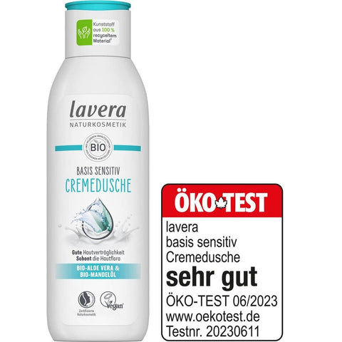 Lavera basis sensitive cream shower organic 250ml