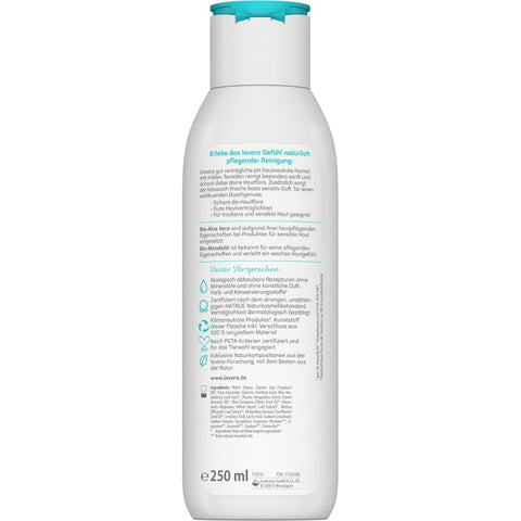 Lavera basis sensitive cream shower organic 250ml