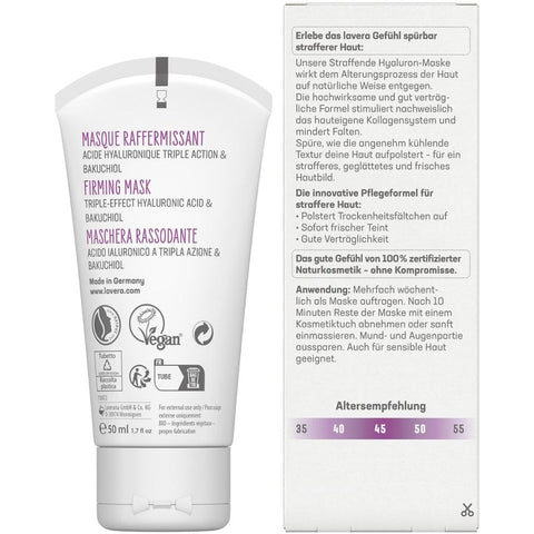 Lavera Firming Hyaluronic Mask Organic 50ml