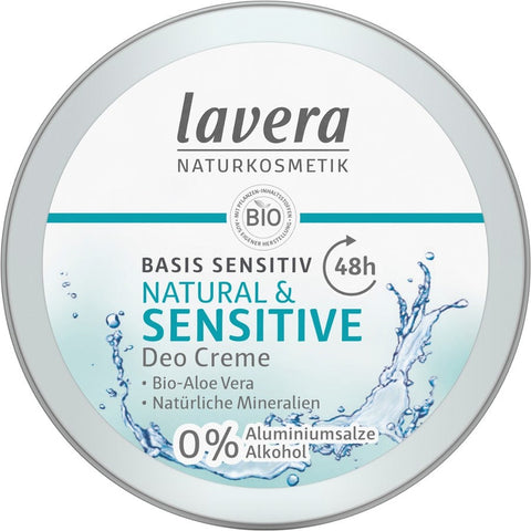 Lavera deodorant cream base sensitive NATURAL &amp; SENSITIVE organic 50ml