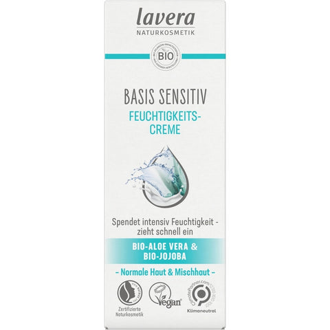 Lavera basis sensitive moisturizing cream organic 50ml