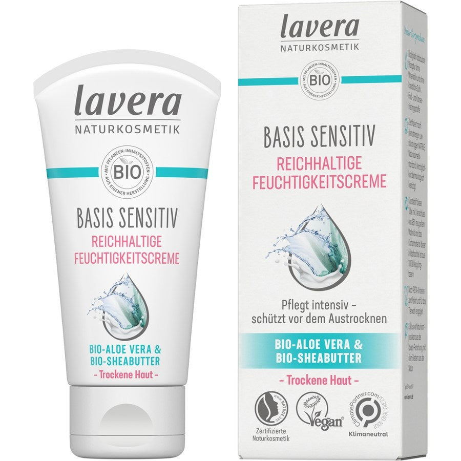 Lavera basis sensitiv Reichhaltige Feuchtigkeitscreme Bio 50ml