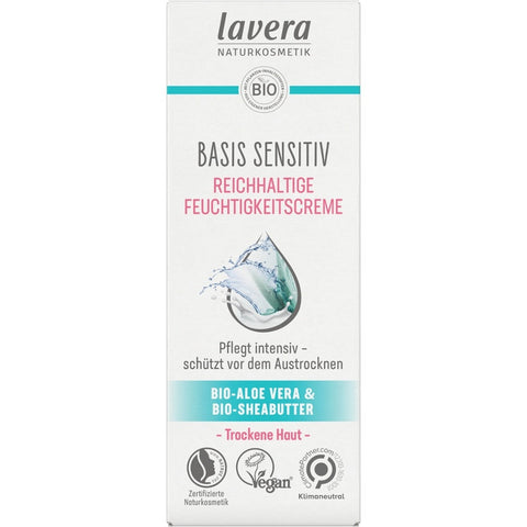 Lavera basis sensitiv Rich Moisturizing Cream Organic 50ml