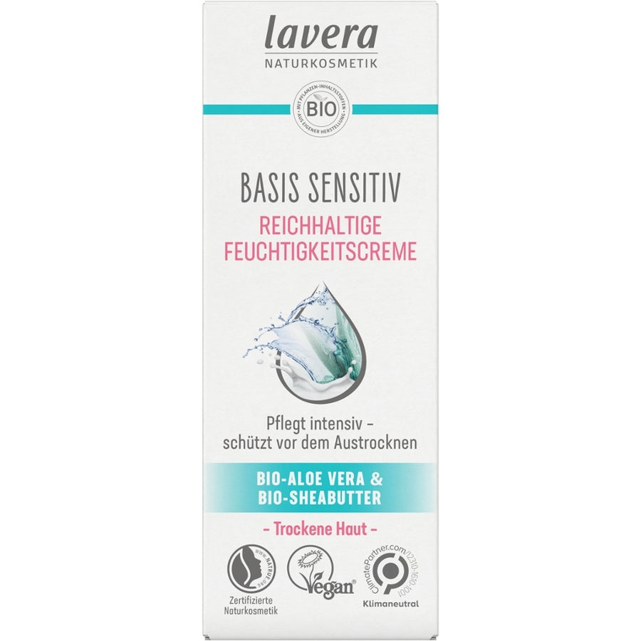 Lavera basis sensitiv Reichhaltige Feuchtigkeitscreme Bio 50ml