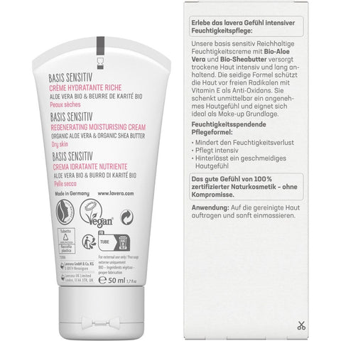 Lavera basis sensitiv Rich Moisturizing Cream Organic 50ml