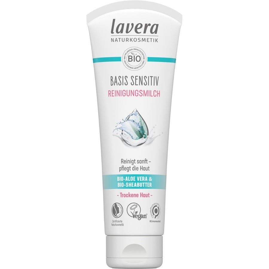 Lavera basis sensitiv Reinigungsmilch Bio 125ml