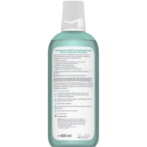 Lavera Mouthwash Sensitive &amp; Repair Organic 400ml