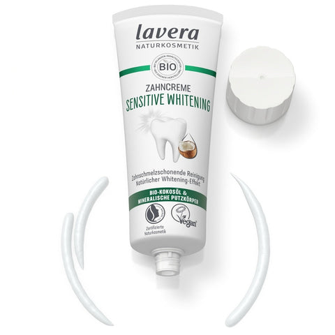 Lavera Toothpaste Sensitive Whitening Organic 75ml