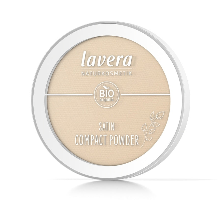 Lavera Satin Compact Powder -Medium 02- Bio 9,5g