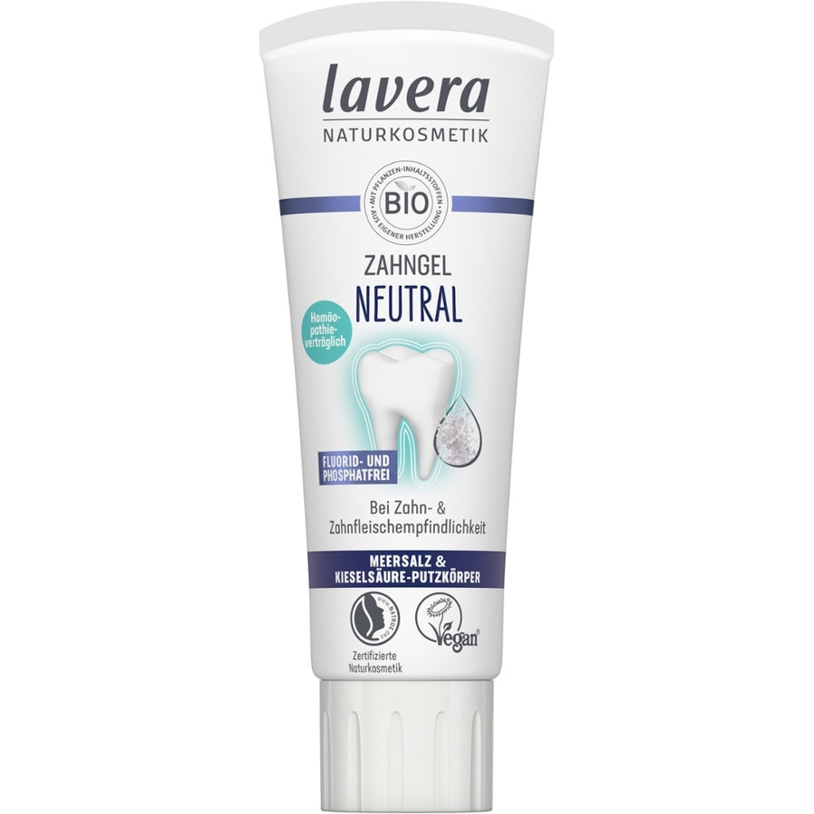 Lavera Zahngel Neutral Fluoridfrei Bio 75ml