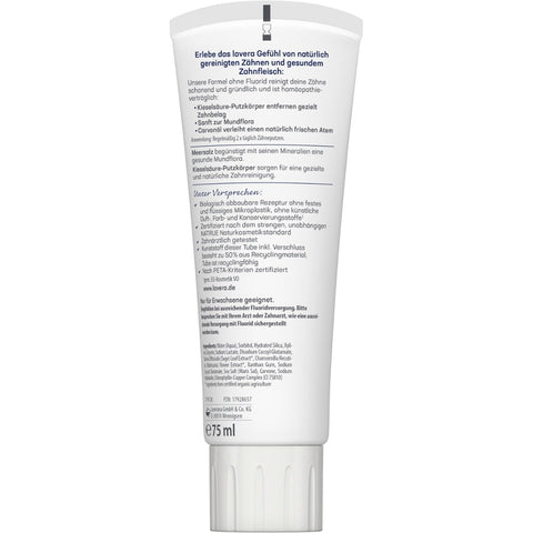 Lavera Toothpaste Neutral Fluoride-Free Organic 75ml