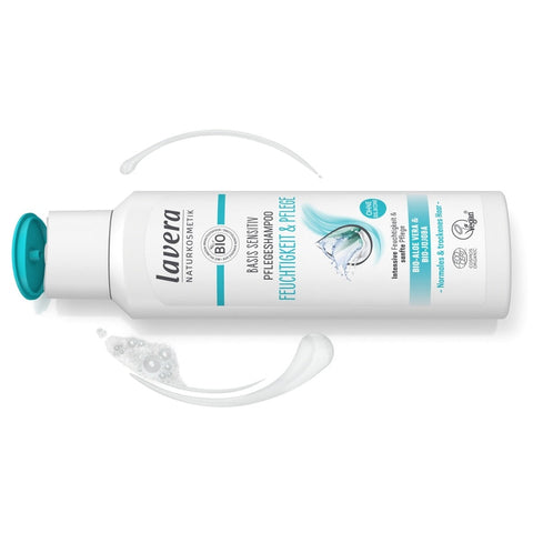 Lavera basis sensitive care shampoo moisture &amp; care organic 250ml
