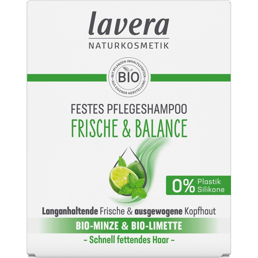 Lavera Festes Pflegeshampoo Frische & Balance Bio 50g