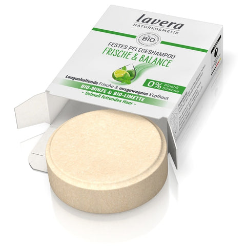 Lavera Solid Care Shampoo Freshness &amp; Balance Organic 50g