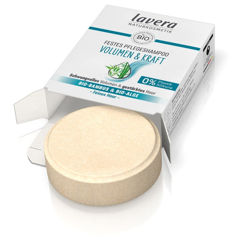 Lavera Solid Care Shampoo Volume &amp; Strength Organic 50g