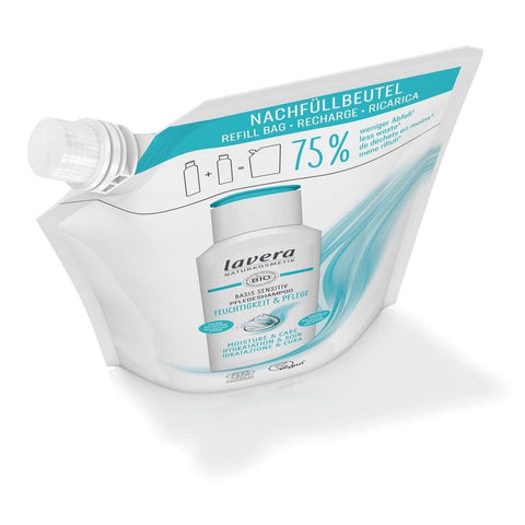 Lavera Basis Sensitiv Organic Care Shampoo Refill Pouch, 500ml