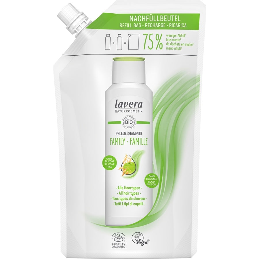 Lavera Nachfüllbeutel Pflegeshampoo Family Bio 500ml