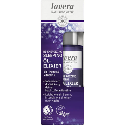 Lavera Re-Energizing Sleeping Oil Elixir Organic 30ml