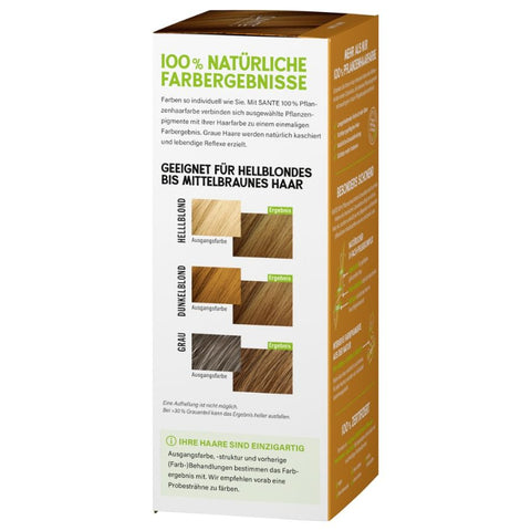 SANTE 100% Pflanzenhaarfarbe mit 3-Fach Pflegekomplex TERRA 04 Bio 100g