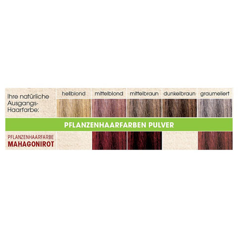 SANTE 100% Pflanzenhaarfarbe mit 3-Fach Pflegekomplex MAHAGONIROT 07 Bio 100g