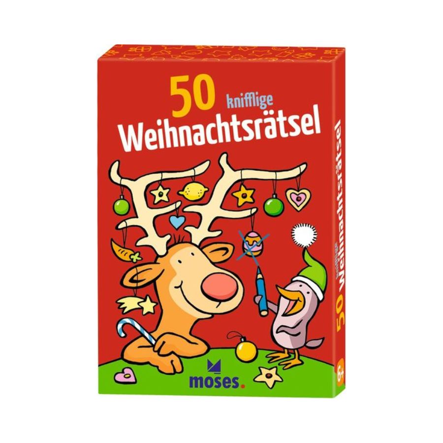 Moses Verlag 50 Weihnachtsrätsel