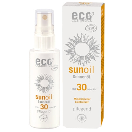 Eco cosmetics ECO Sonnenöl LSF 30 Hoher Lichtschutz wasserfest Bio 50ml