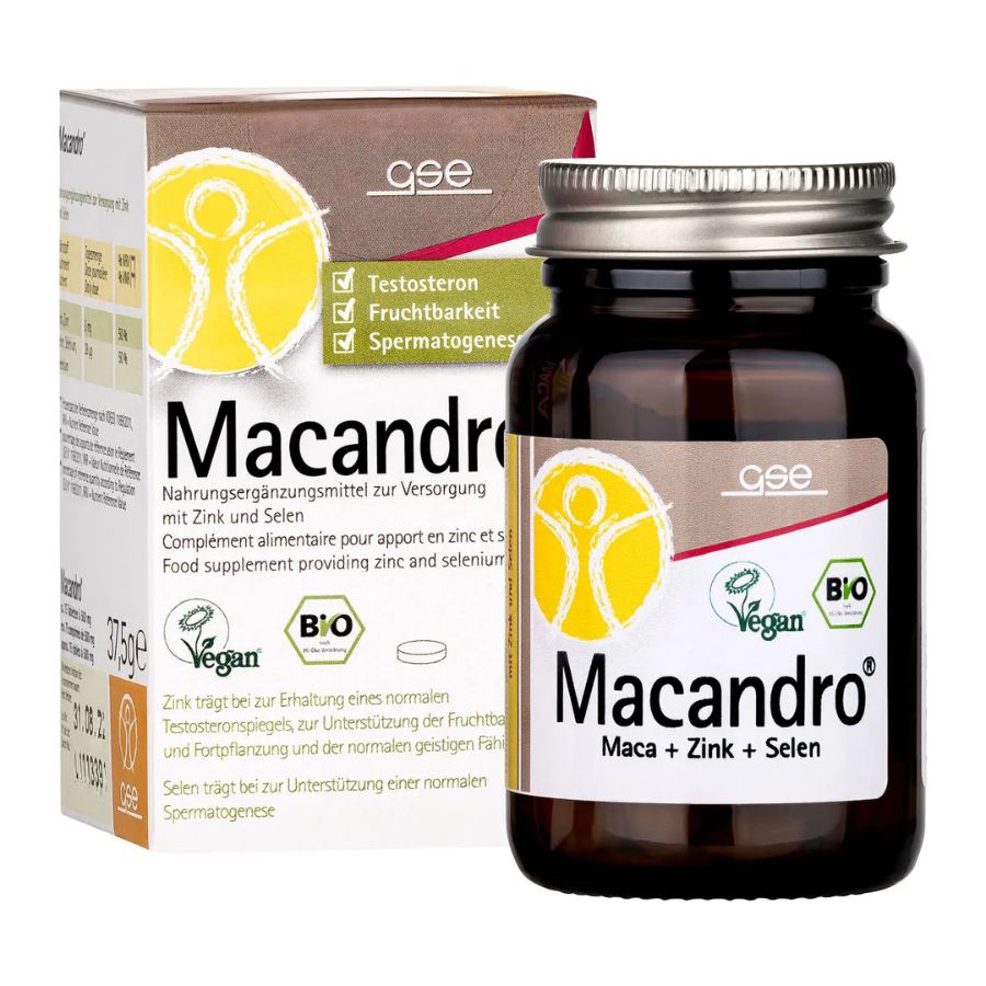 GSE Macandro® (Bio), 75 Tabletten à 500 mg, 37g