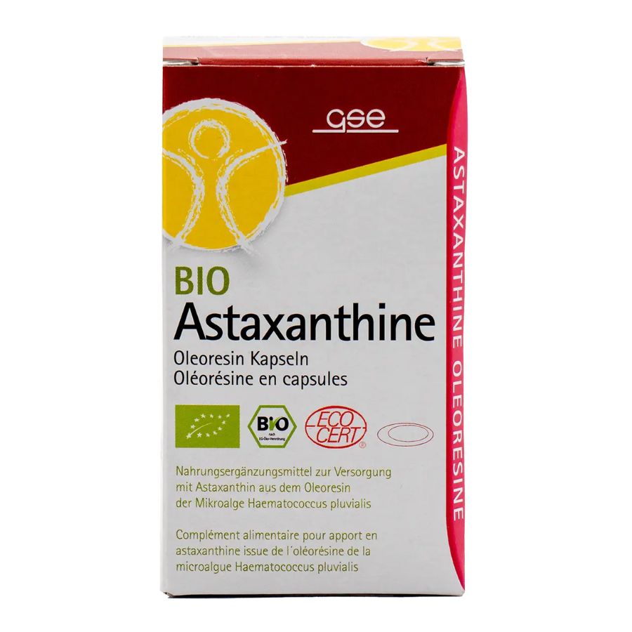 GSE Astaxanthin Oleoresin (Bio), 60 Kps. à 780 mg, 46,80g