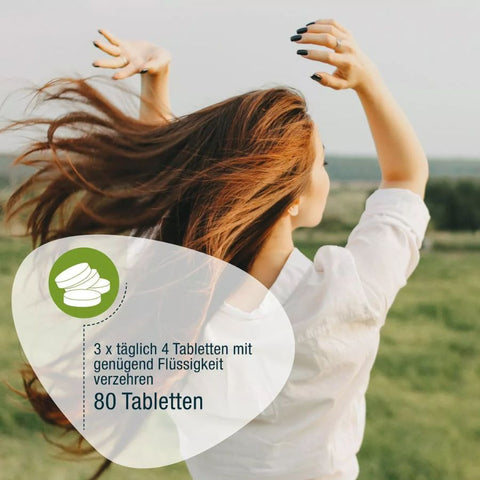 GSE Naturland Bio Spirulina 80 Tabletten à 500 mg , 40gr