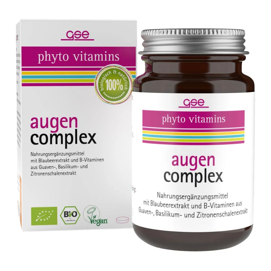 GSE Augen Complex (Bio), 60 Tabl. à 520mg,32g