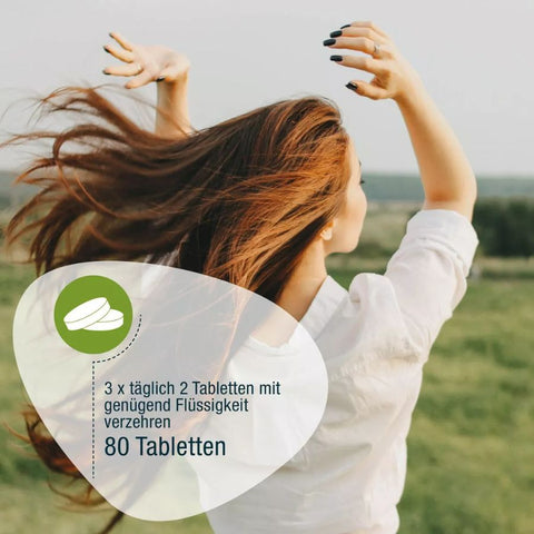 GSE Naturland Bio Chlorella 80 Tabletten à 500 mg, 40g