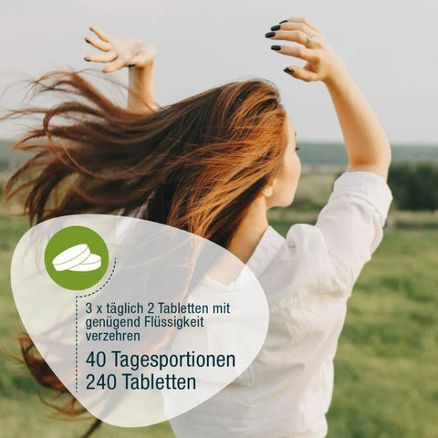 GSE Naturland Bio Chlorella 240 Tabletten à 500 mg, 120g