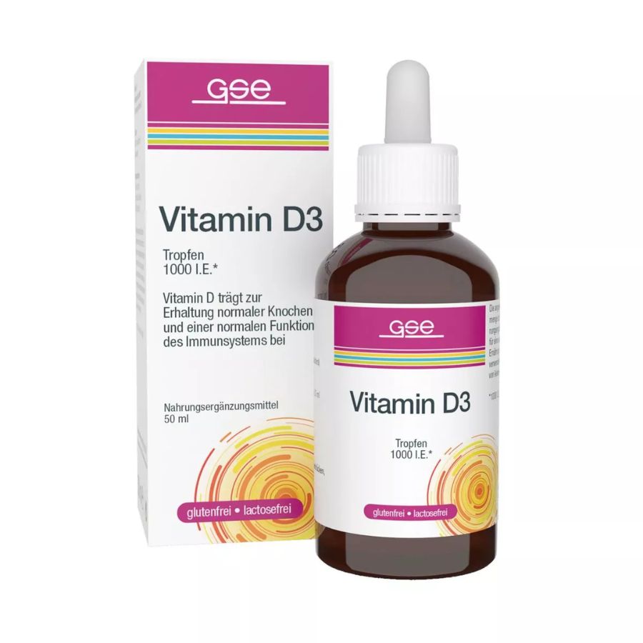 GSE Vitamin D3 Tropfen Bio 50ml