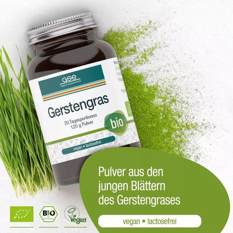 GSE ORGANIC barley grass powder 120g