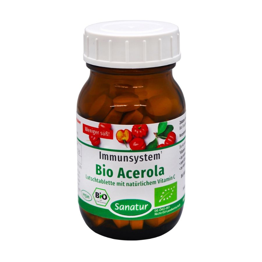 Sanatur NEU BioAcerola BIO, 90 Tabletten (54 g)